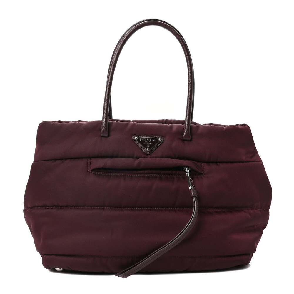 Prada Tessuto Nylon Bomber Tote #262855P80B